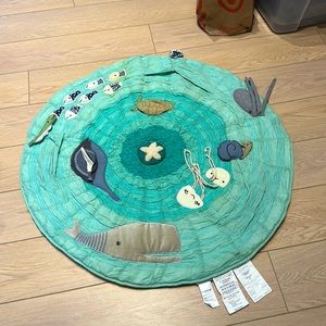 Crate and barrel infant sea animal activity mat